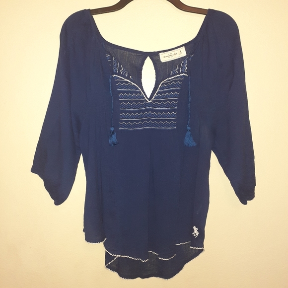 Abercrombie & Fitch Tops - Abercrombie & Fitch | Embroidered Top